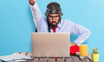 An Overworked Newspaper Editor